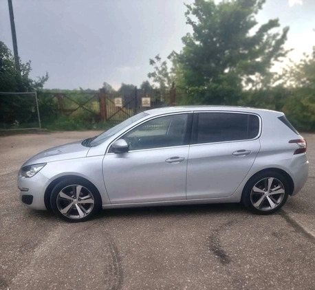 Peugeot 308 cena 27000 przebieg: 162000, rok produkcji 2014 z Gniezno małe 92